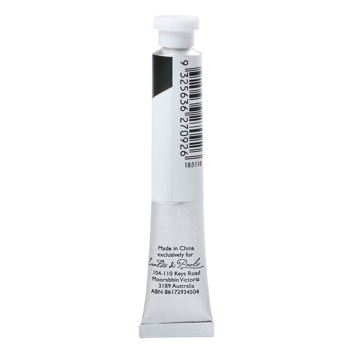 Eraldo di Paolo Watercolour Ivory Black 9ml - Image 6