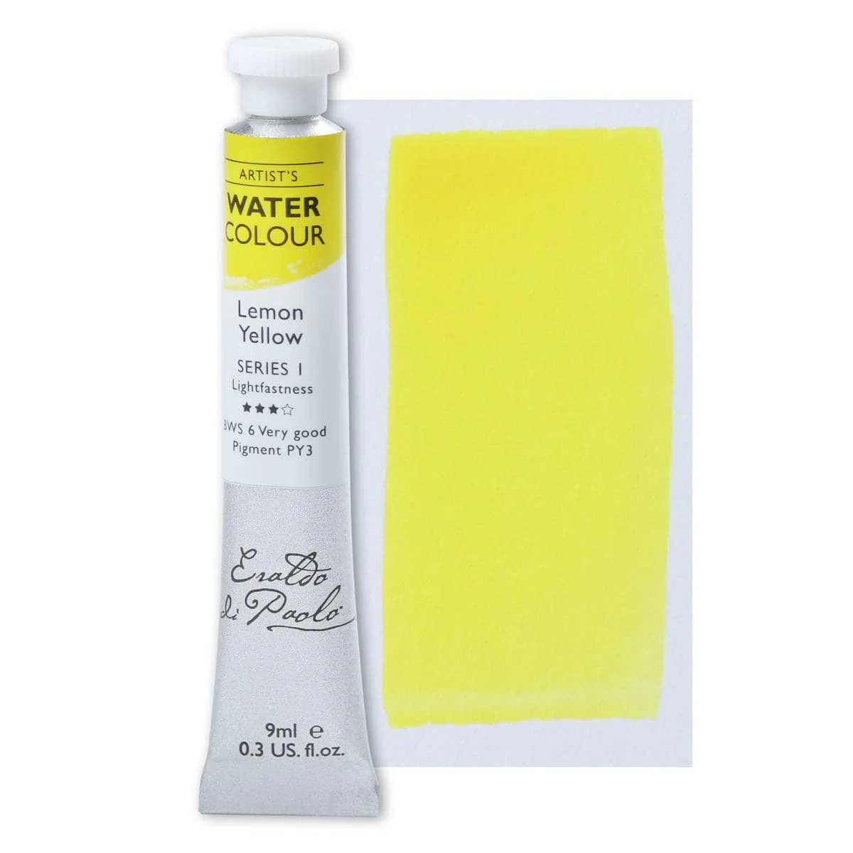 Eraldo di Paolo Watercolour Lemon Yellow 9ml - Image 2