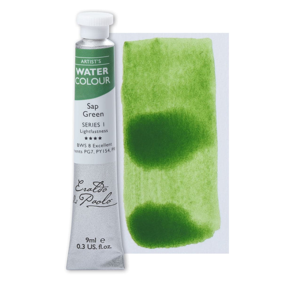 Eraldo di Paolo Watercolour Sap Green 9ml - Image 2