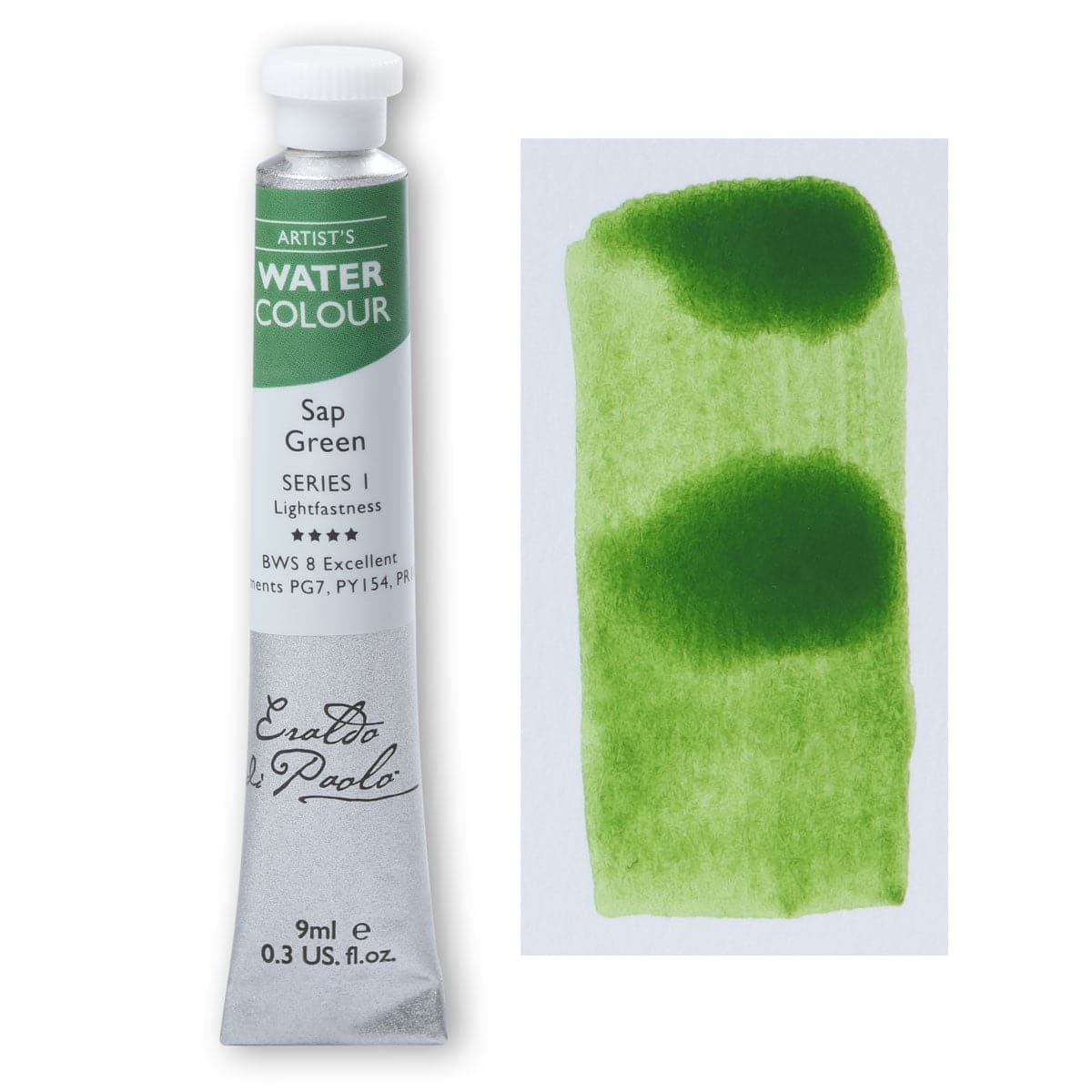 Eraldo di Paolo Watercolour Sap Green 9ml - Image 3