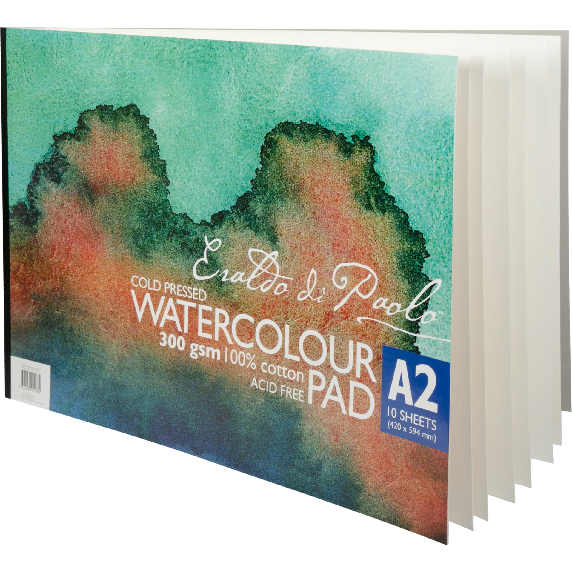 Eraldo di Paolo Watercolour Pad A2 ColdPressed 300gsm 10sht - Image 3