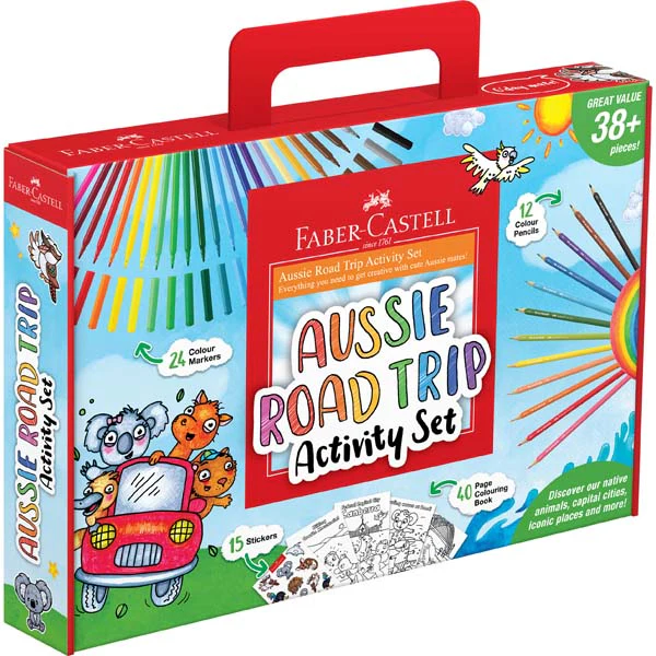 Faber Castell Aussie Road Trip Activity Set