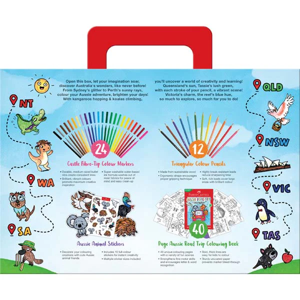 Faber Castell Aussie Road Trip Activity Set - Image 4