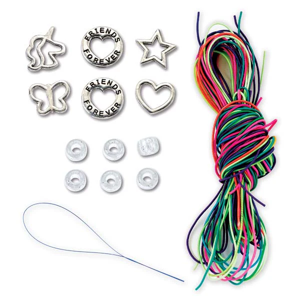 Faber Castell Creativity For Kids Friends Forever Bracelets Mini Kit - Image 2