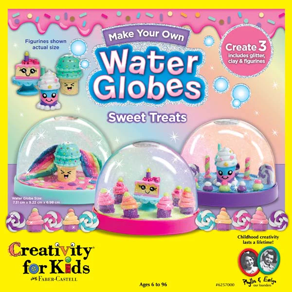 Faber Castell Creativity for Kids Make your Own Water Globes Sweet Treats - Image 6