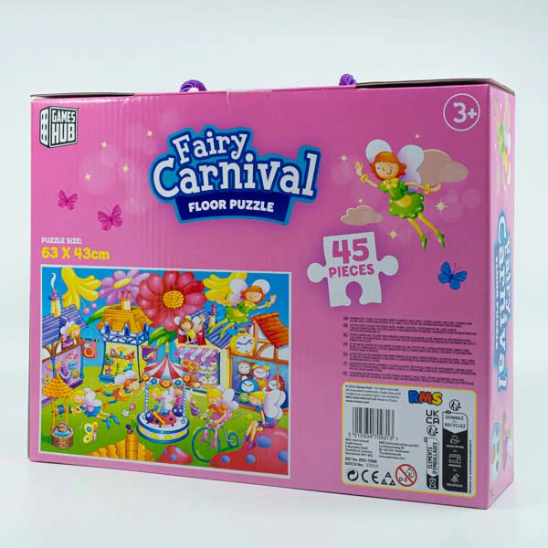 Games Hub Fairy Carnival Floor Puzzle, 45 pce - Image 2