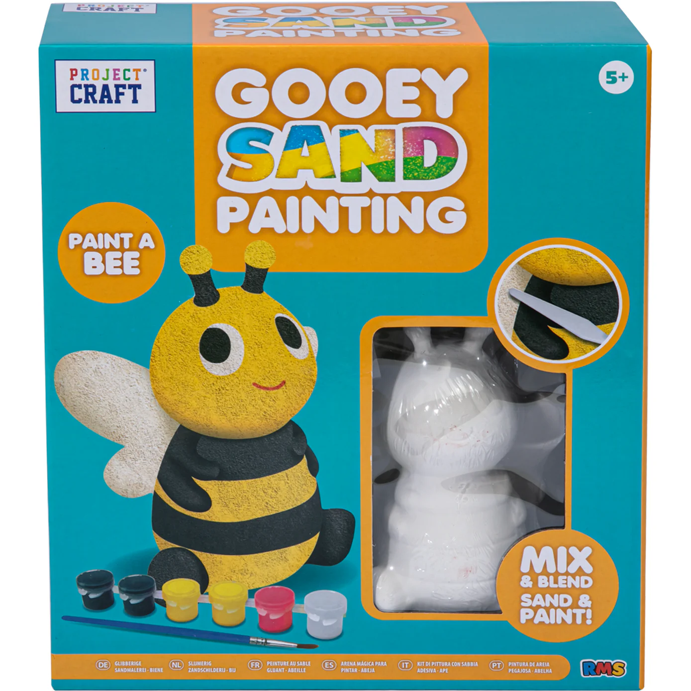 GOOEY SAND PAINTING 2 ASST - BEE & DINO - Image 6