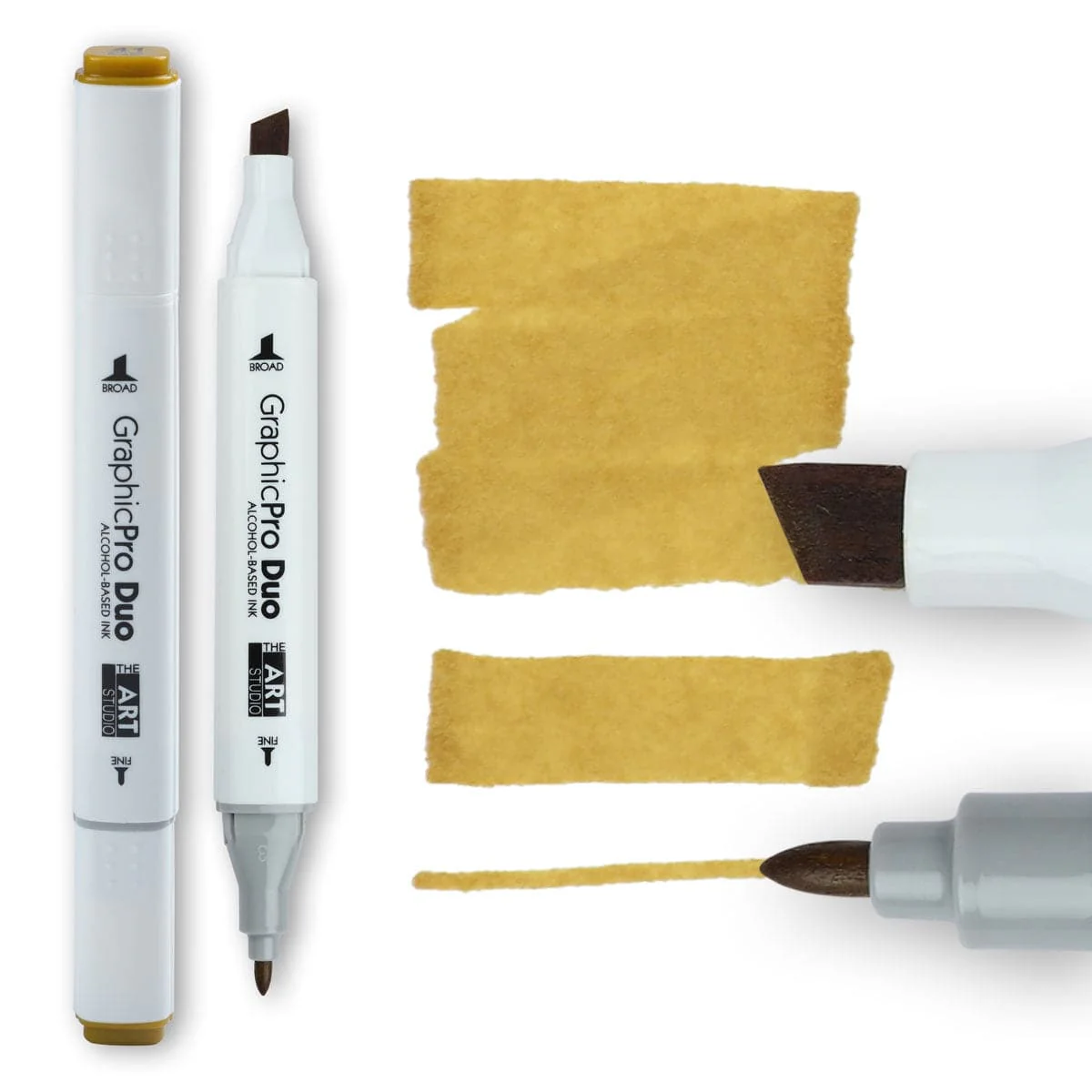 The Art Studio GraphicPro Duo Marker Deep Olive Green