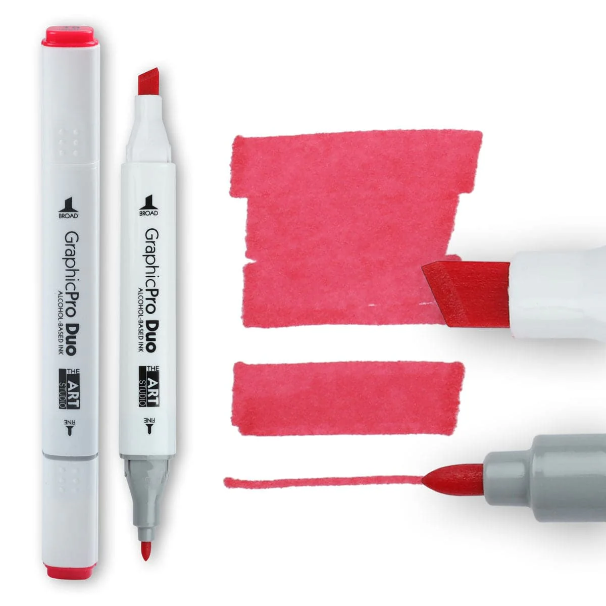 The Art Studio GraphicPro Duo Marker Deep Red