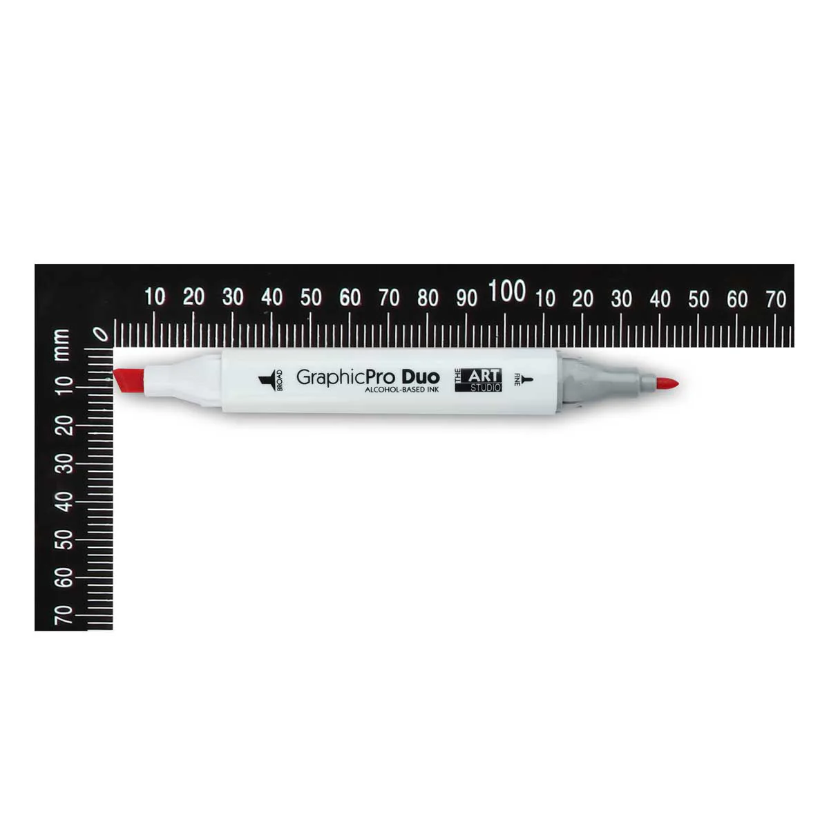 The Art Studio GraphicPro Duo Marker Deep Red - Image 4