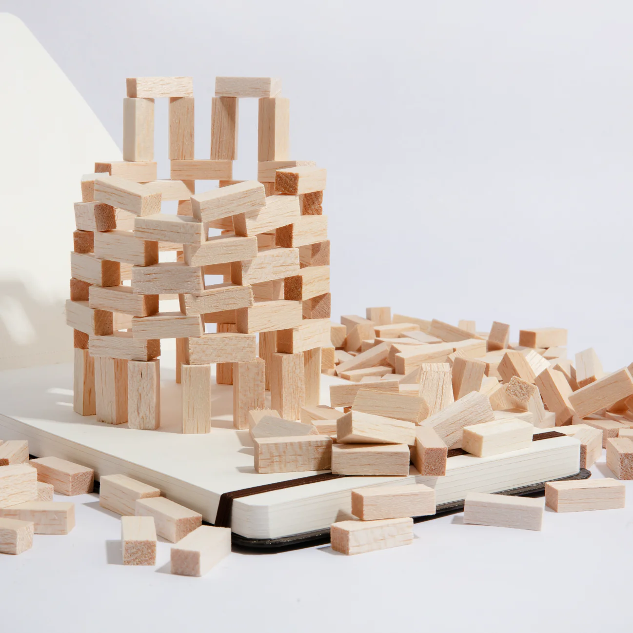 Hobby Line Balsa Bricks 238 Pieces - Image 2