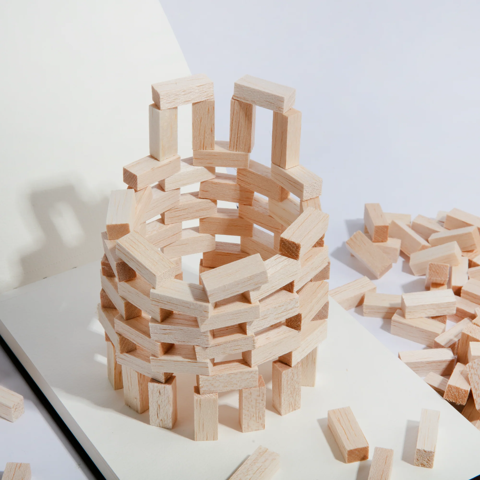 Hobby Line Balsa Bricks 238 Pieces - Image 3