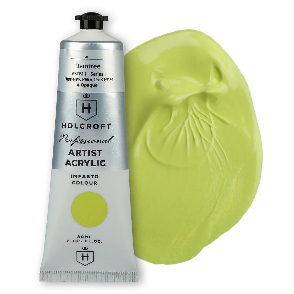 Holcroft Professional Acrylic Impasto Paint S1 Australian Series Daintree 80ml