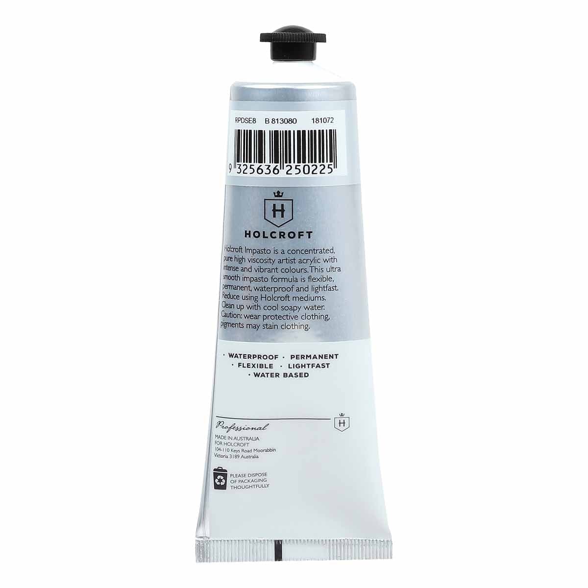 Holcroft Professional Acrylic Paint Deep Sea 80ml - Image 3
