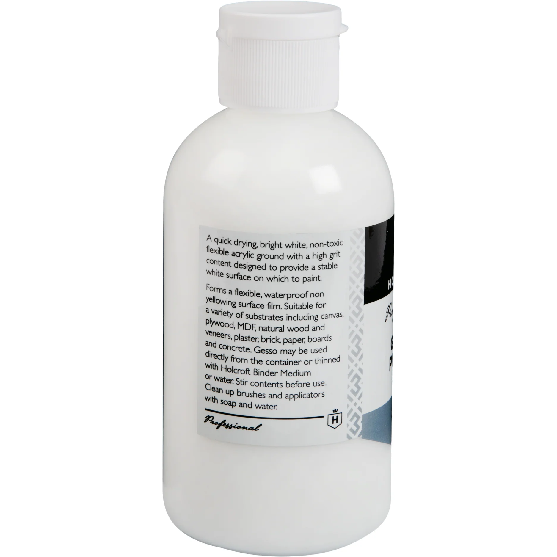 Holcroft Professional Acrylic Clear Gesso 250mL - Image 8