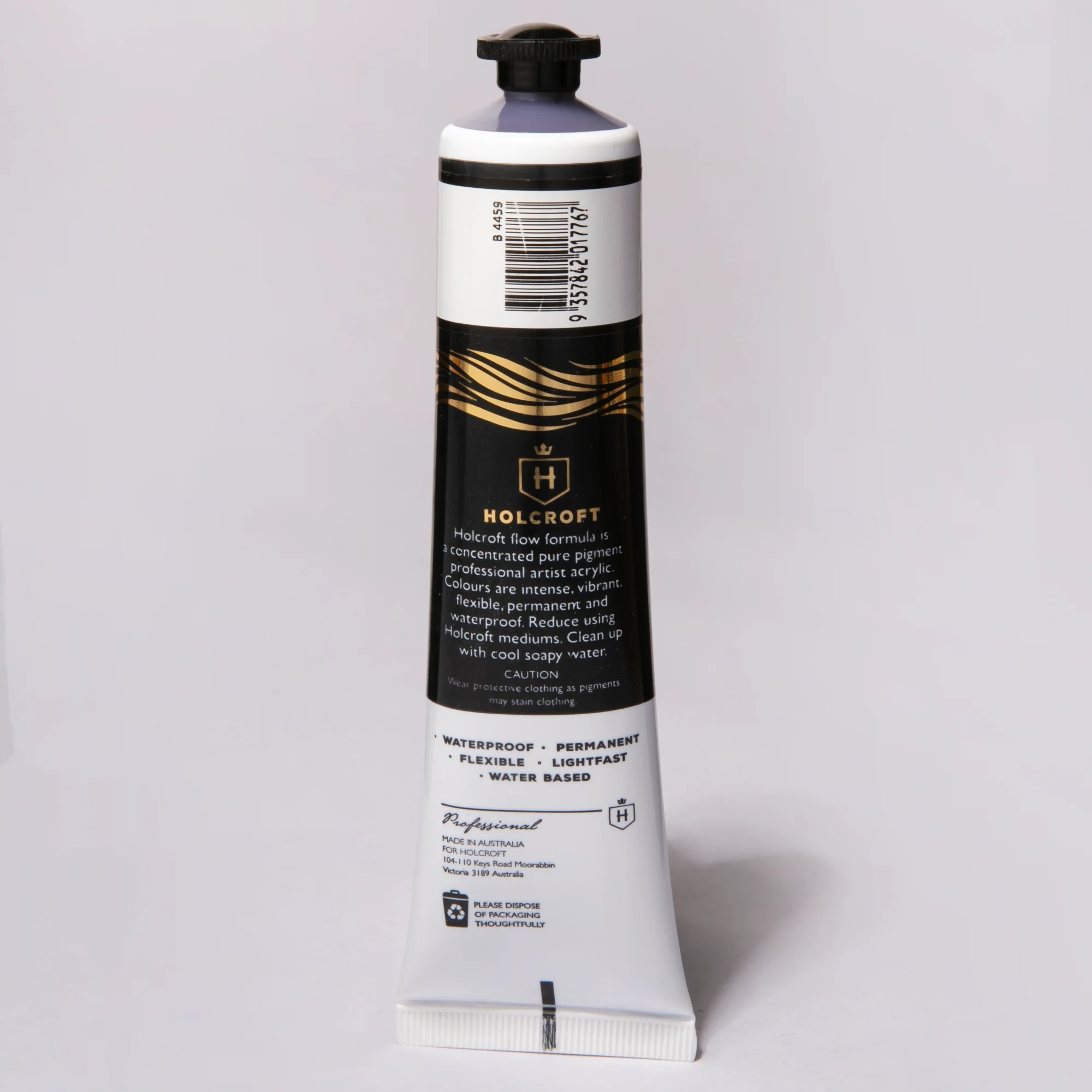 Holcroft Professional Acrylic Flow Paint 75ml Princely Purple Series 1 - Image 5