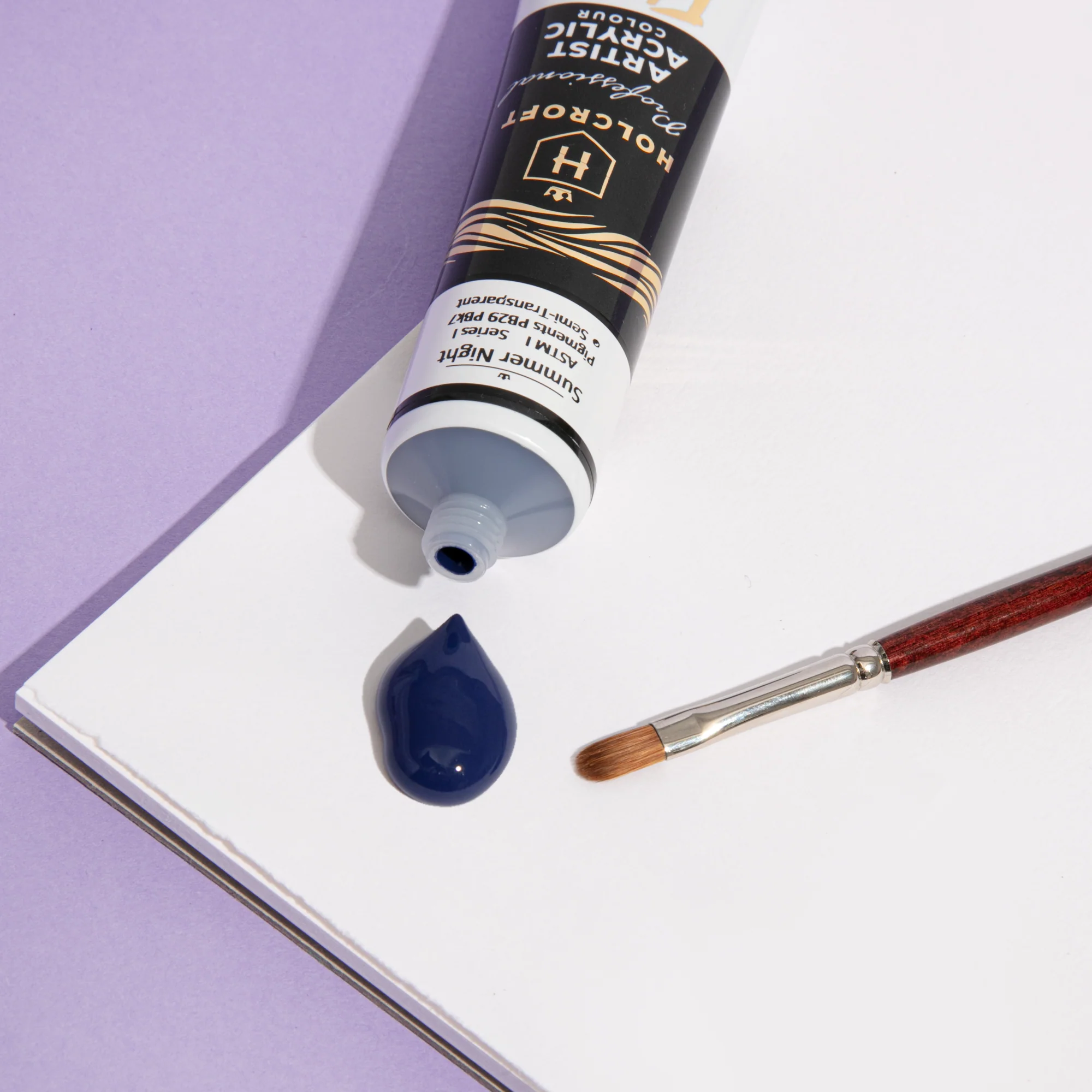Holcroft Professional Acrylic Flow Paint 75ml Summer Night Series 1 - Image 3