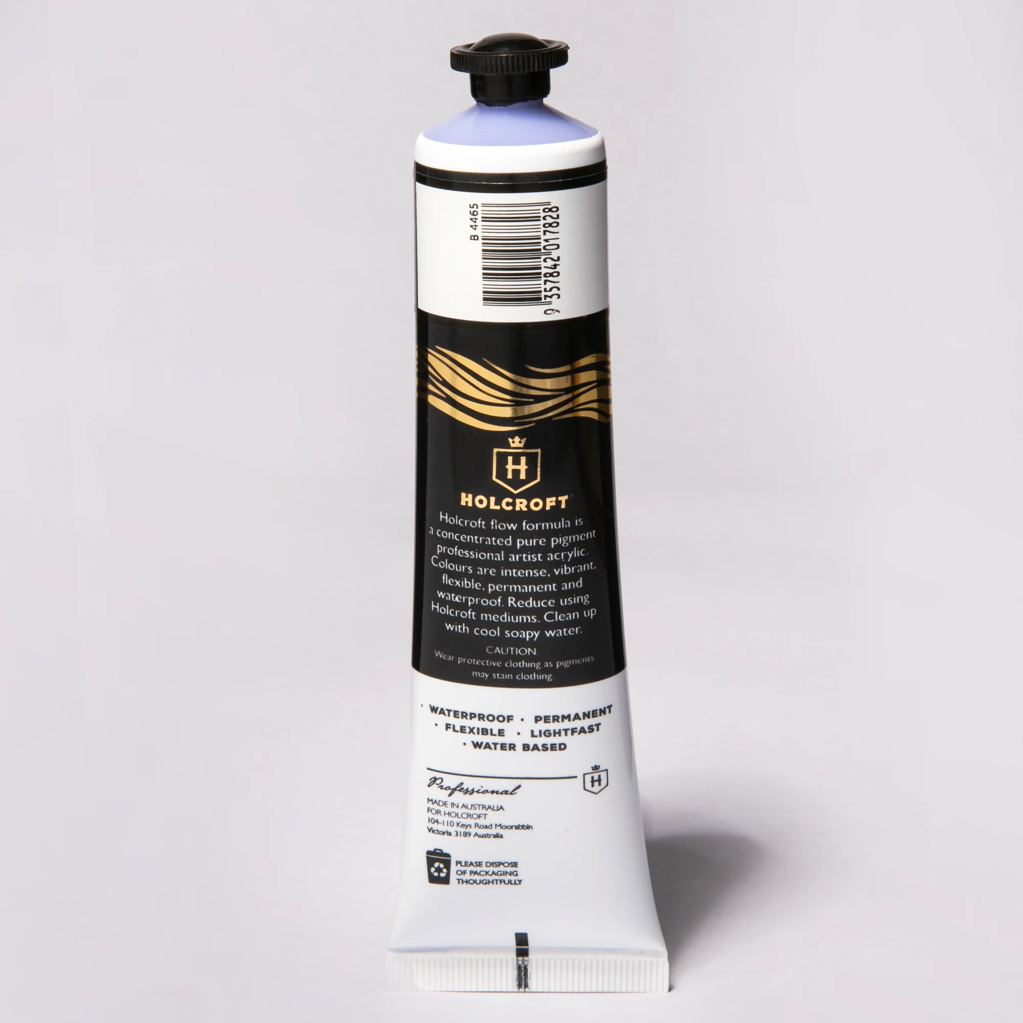 Holcroft Professional Acrylic Flow Paint 75ml Ultra Violet Series 2 - Image 5