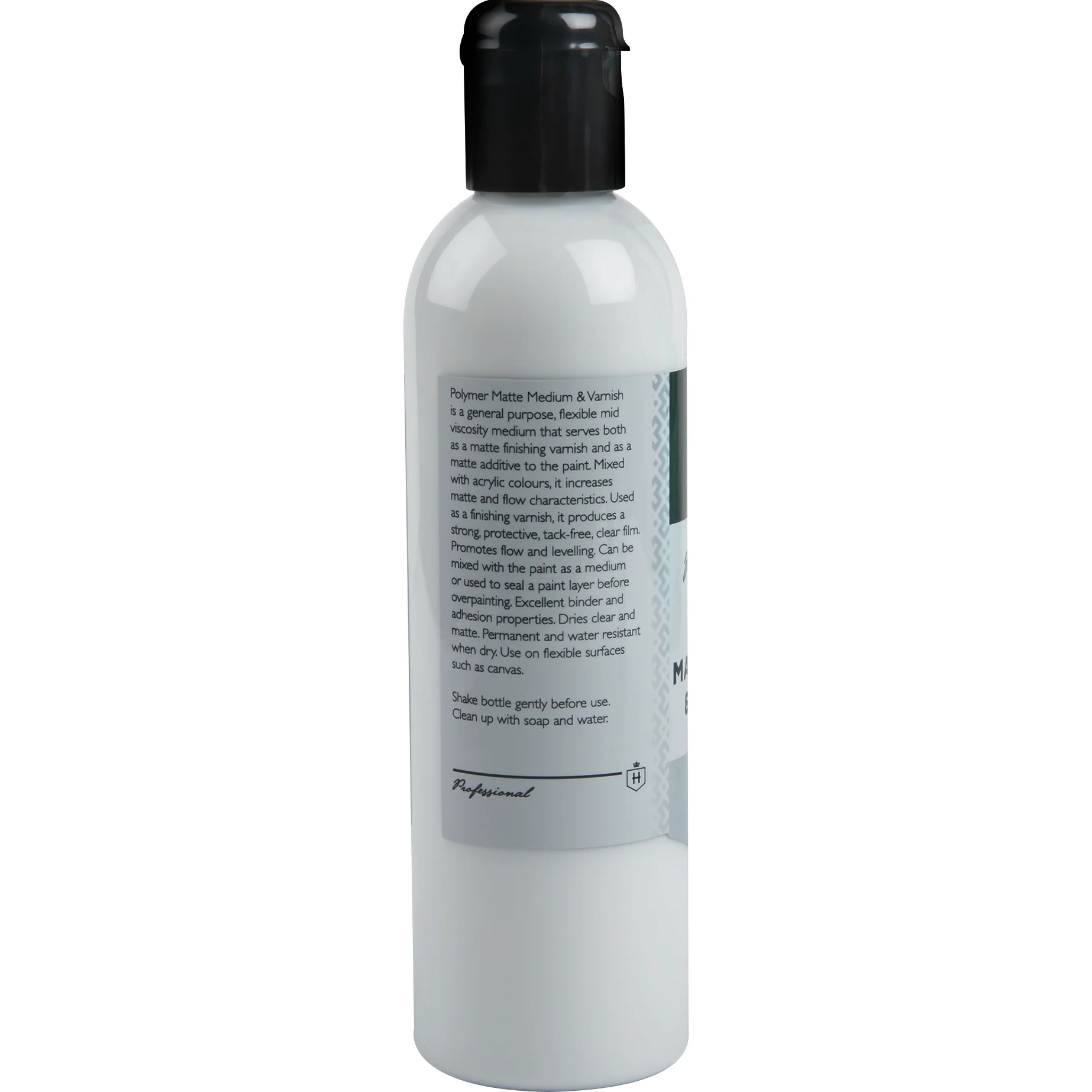 Holcroft Professional Polymer Matte Medium and Varnish 250ml - Image 2