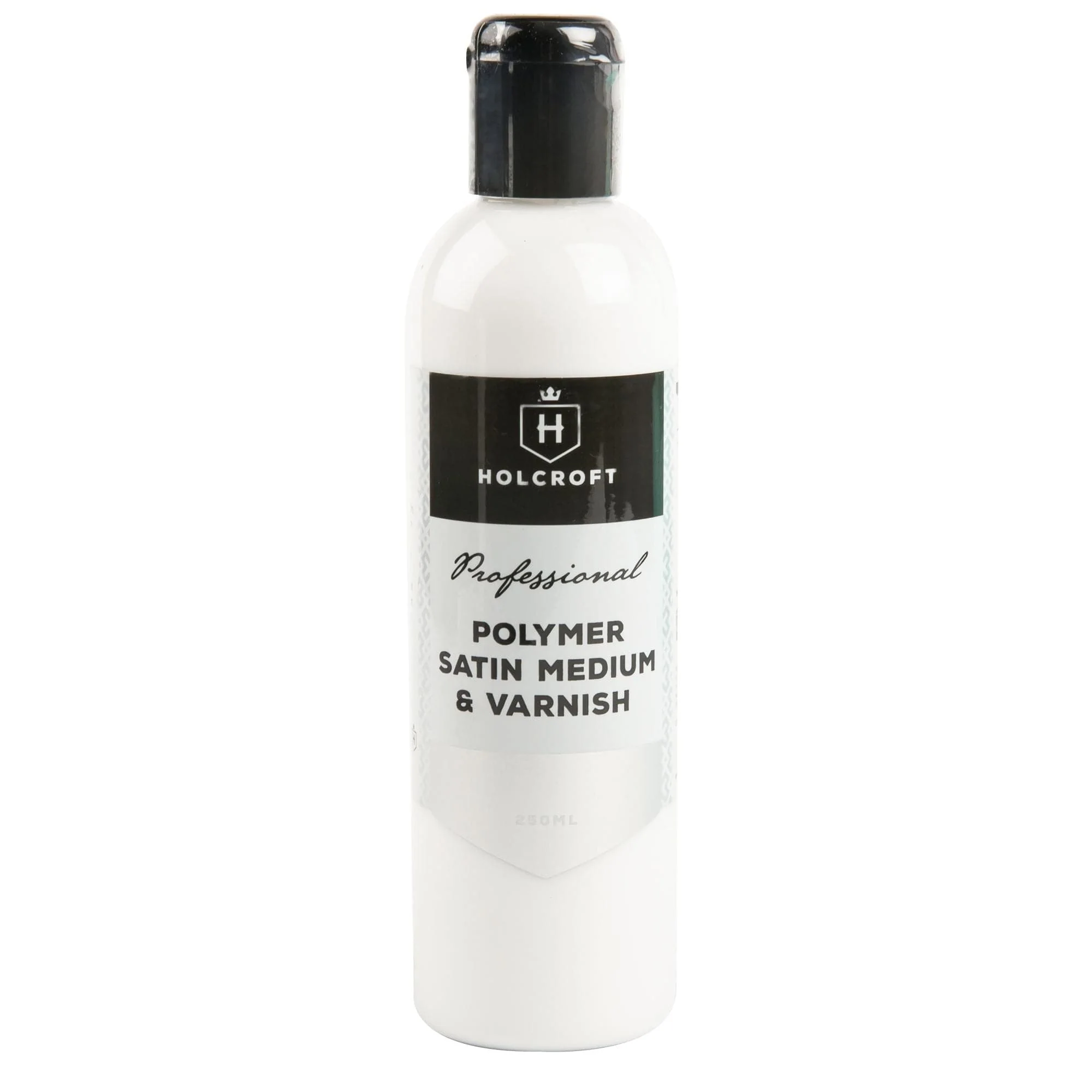 Holcroft Professional Polymer Satin Medium and Varnish 250ml