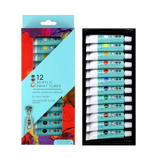 I Heart Art Acrylic Paint Set, 12x12ml - Image 5
