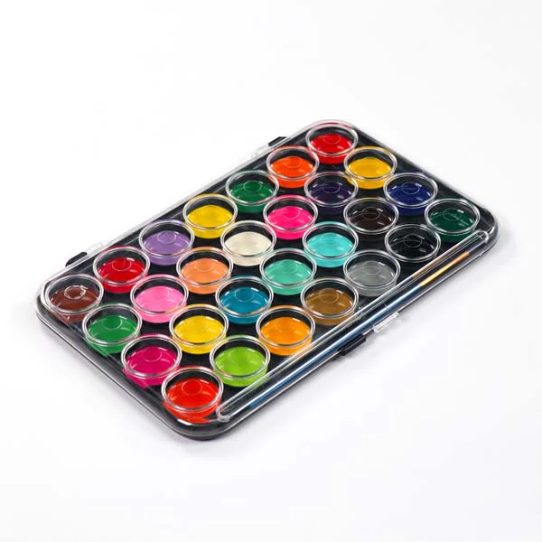 I Heart Art Bright Watercolour Pans, 28 Set - Image 3