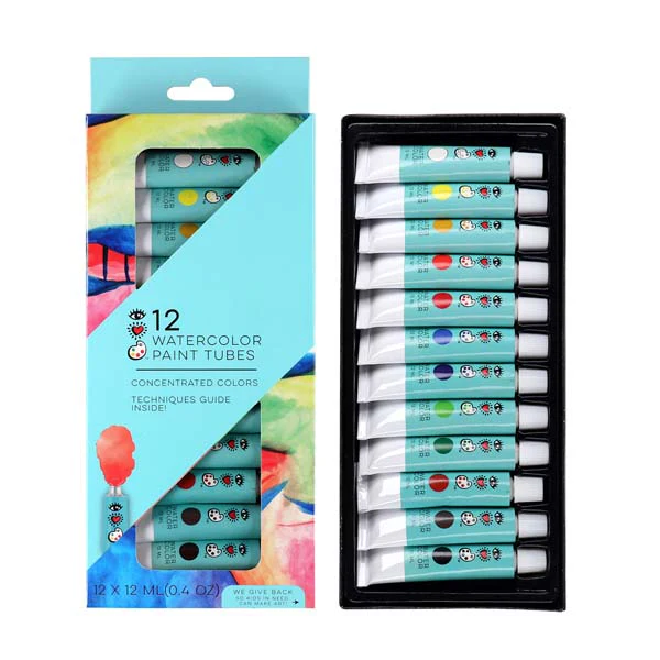 I Heart Art Watercolour Paint Set, 12x12ml - Image 6