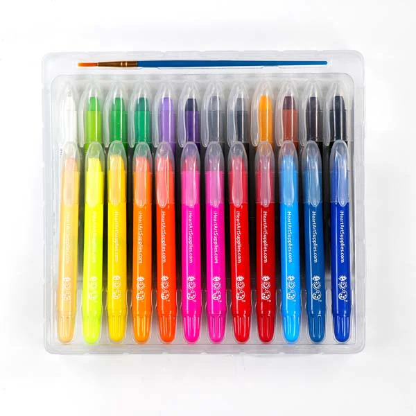 I Heart Art Watercolour Pastels, Set 24, with Brush - Image 5