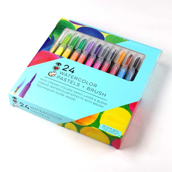 I Heart Art Watercolour Pastels, Set 24, with Brush - Image 8