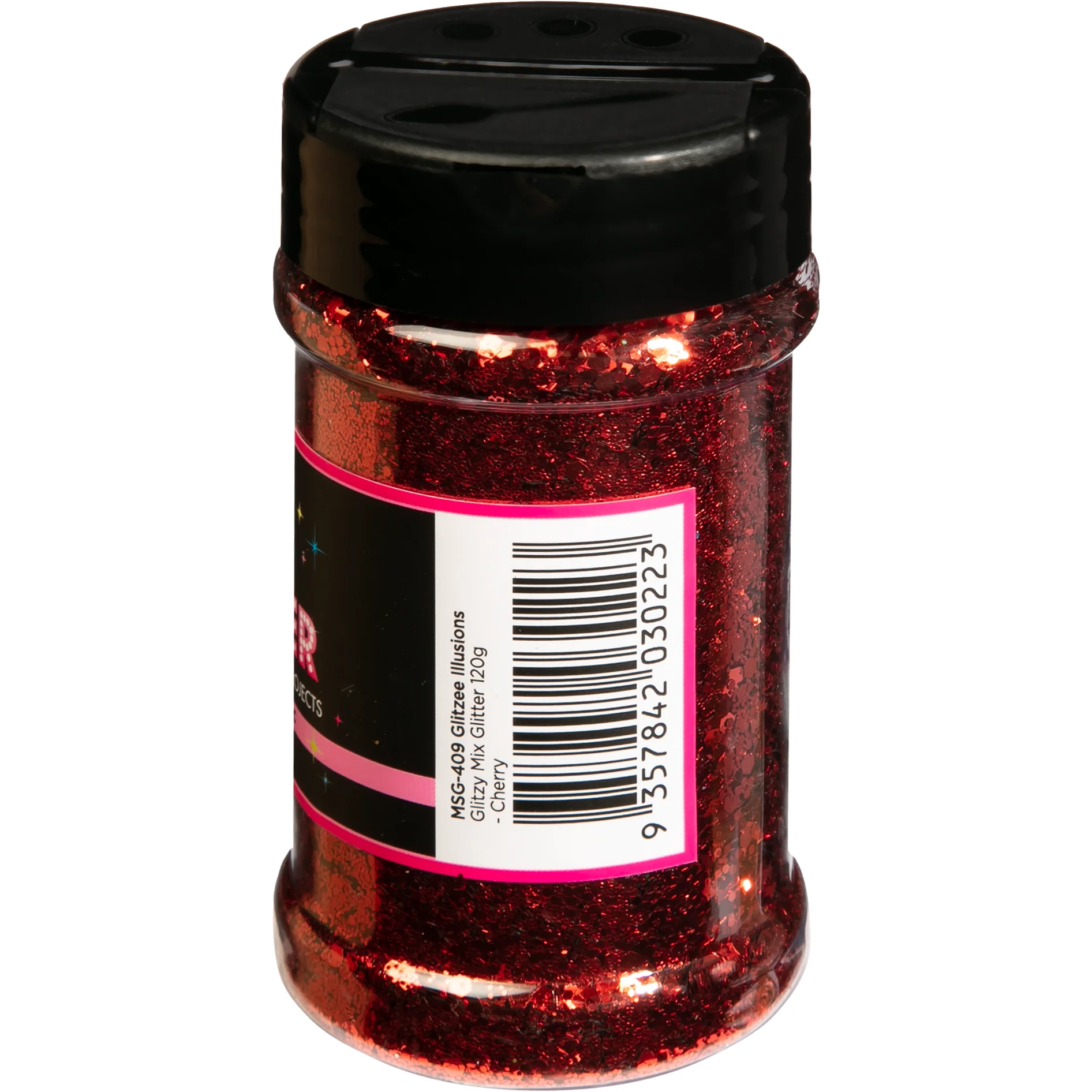 Illusions Glitzy Mix Specialty Glitter-Cherry (113g) - Image 3