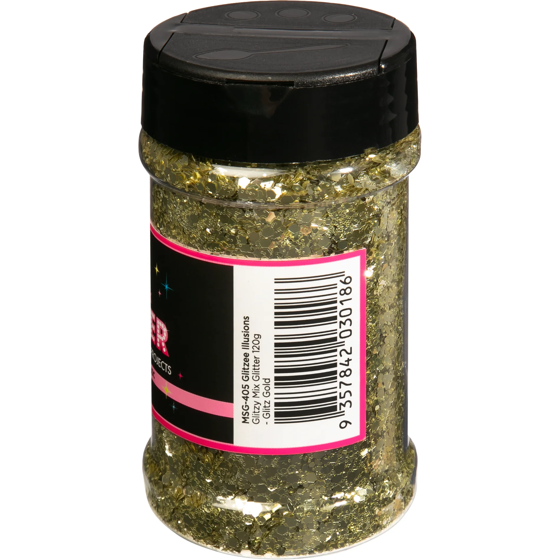 Illusions Glitzy Mix Specialty Glitter-Glitz Gold (113g) - Image 3