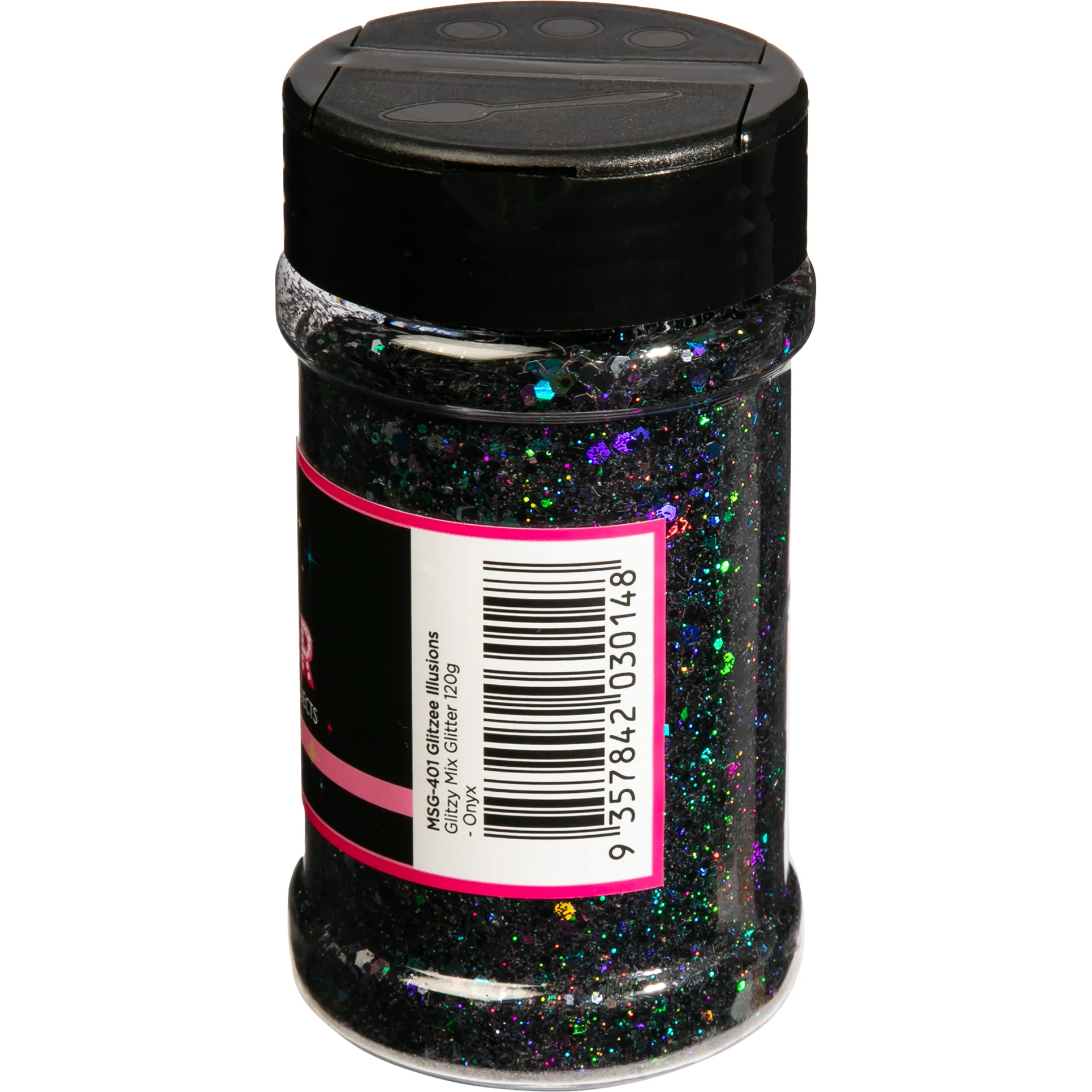 Illusions Glitzy Mix Specialty Glitter-Onyx (113g) - Image 3
