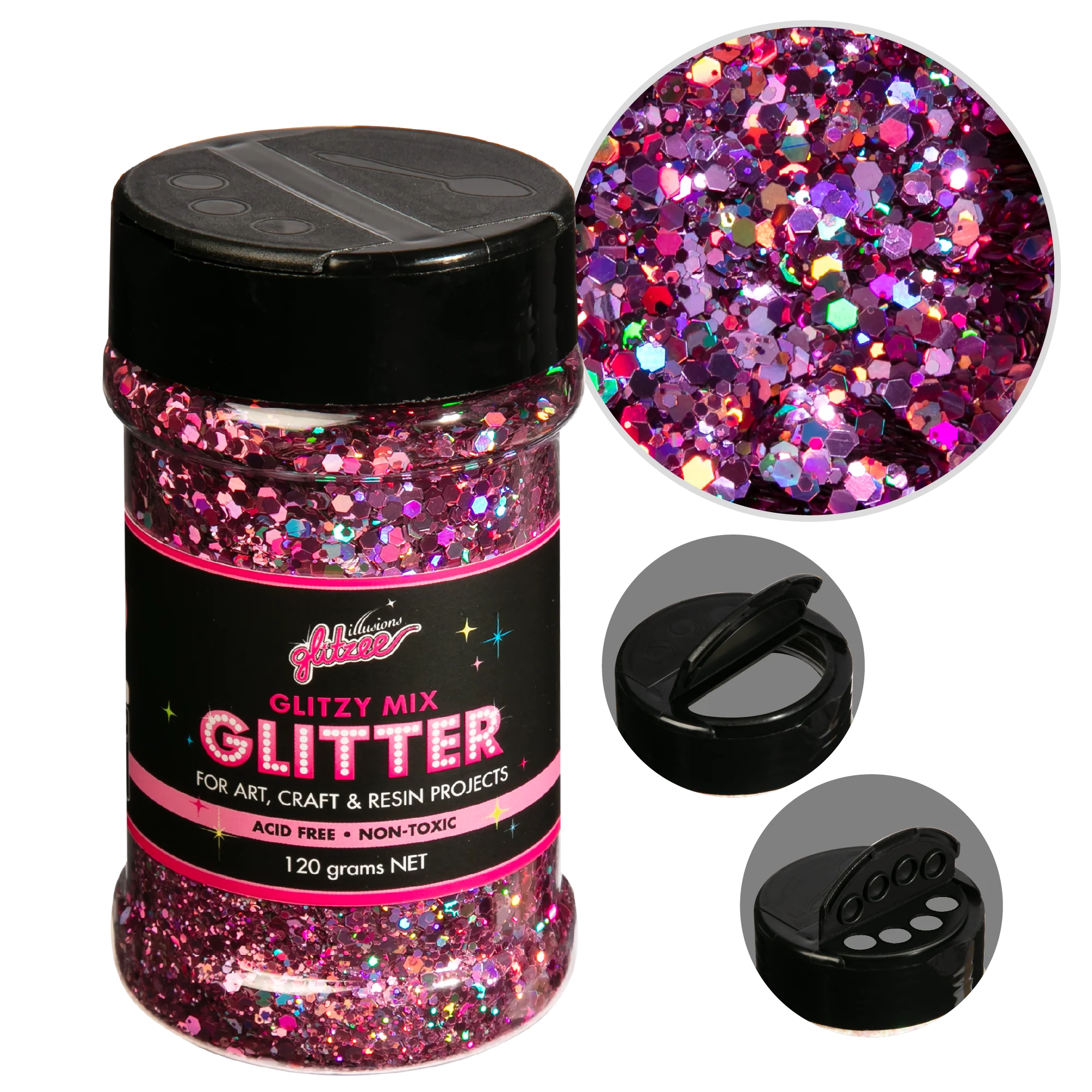 Illusions Glitzy Mix Specialty Glitter-Prism (113g)