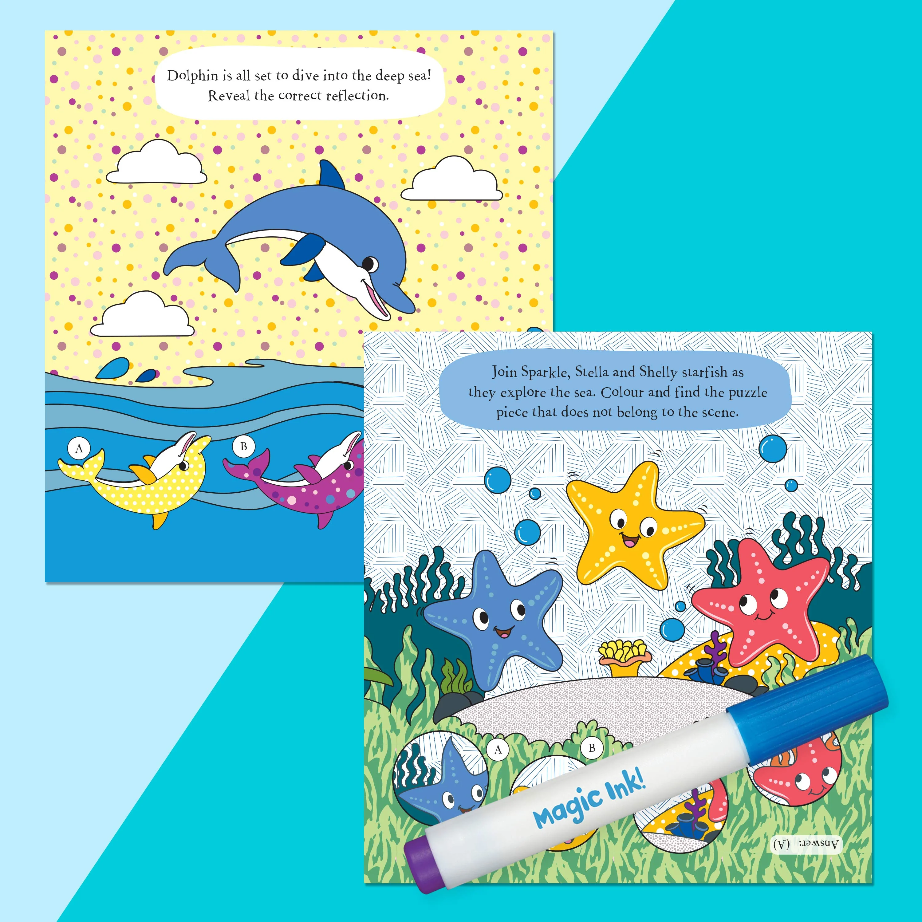Inkredibles Adorable Axolotls Magic Ink Pictures - Image 3