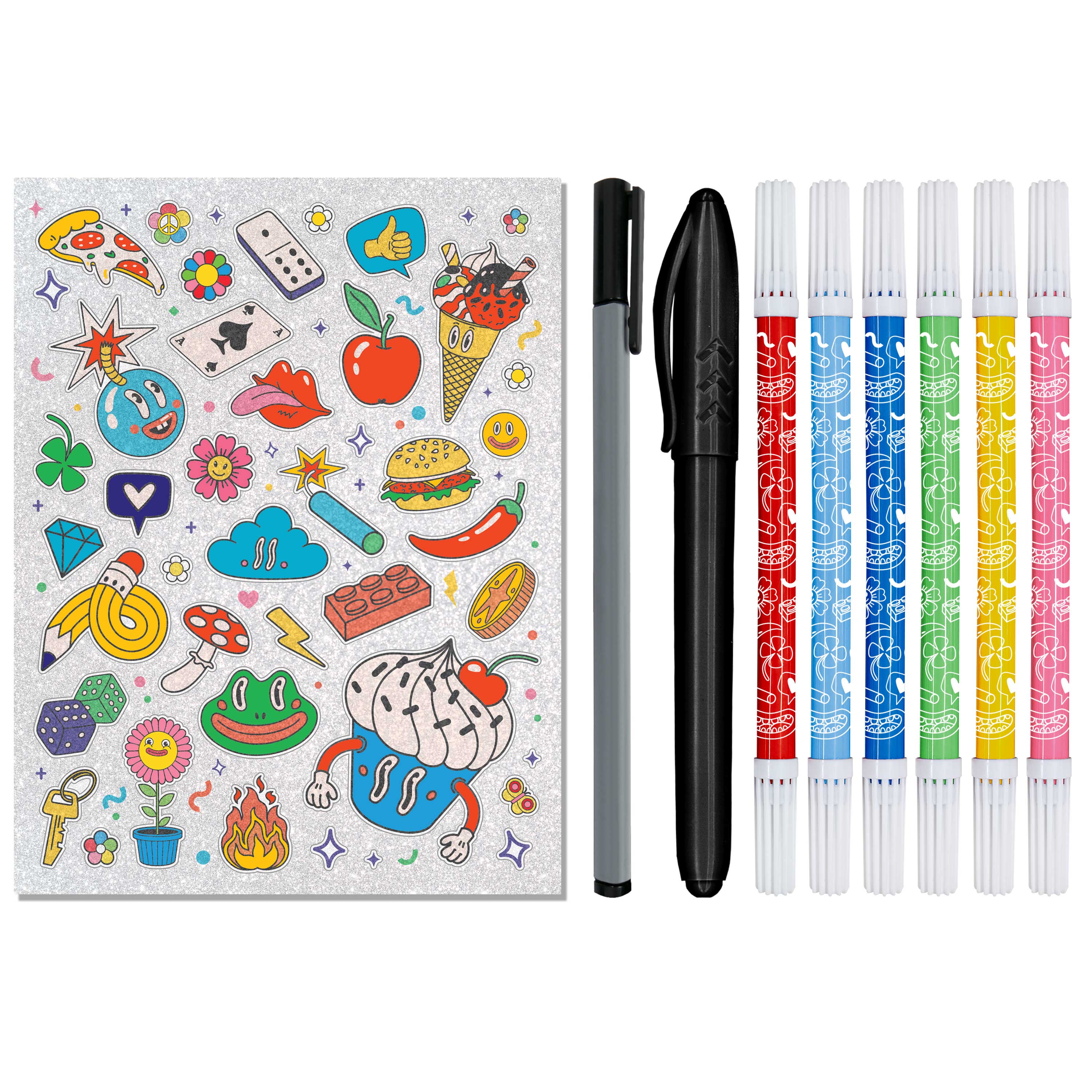 Kaleidoscope Colouring Doodling Worlds - Image 2