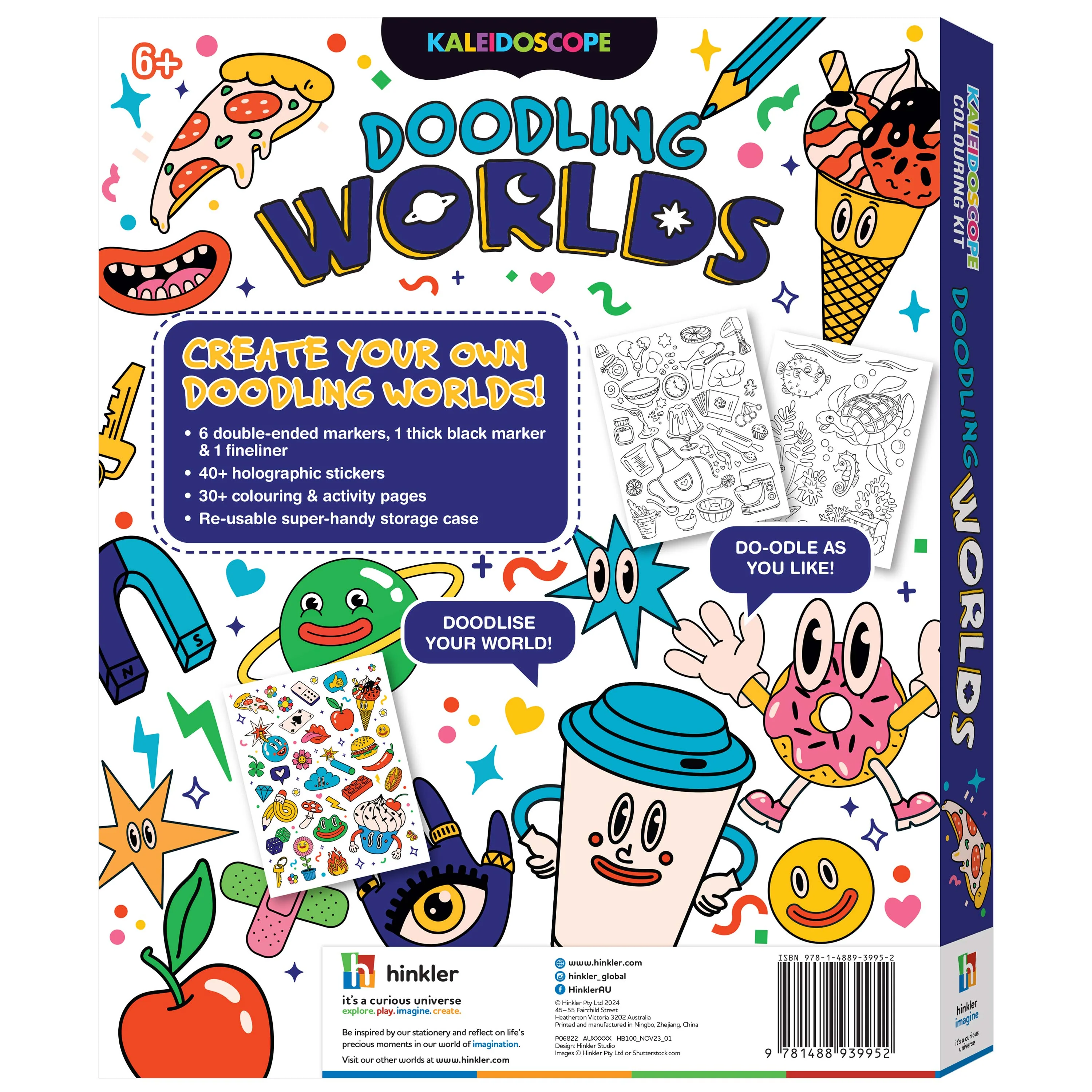 Kaleidoscope Colouring Doodling Worlds - Image 5