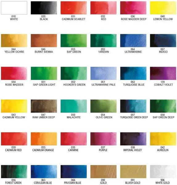 Kuretake Gansai Tambi Watercolour Paint, 36 Set - Image 2