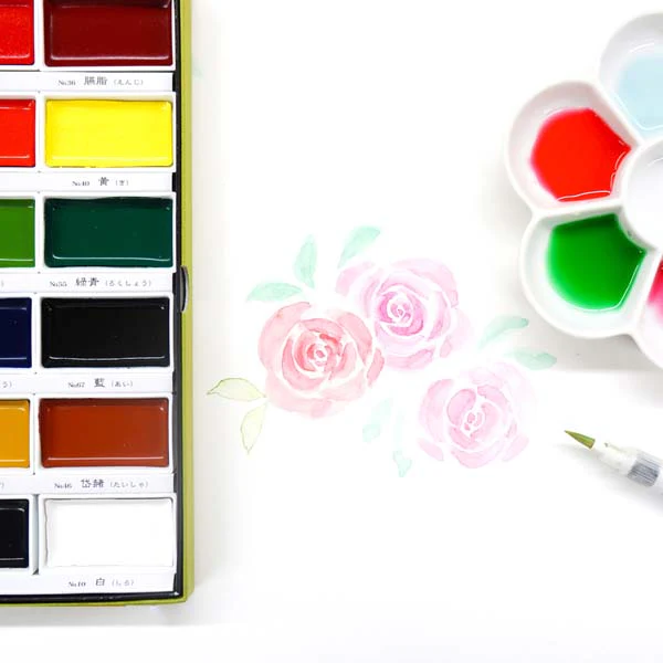 Kuretake Gansai Tambi Watercolour Paint, 48 Set - Image 5