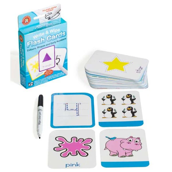 Learning Can Be Fun Flash Cards,  Colours  Shapes & Early Numbers