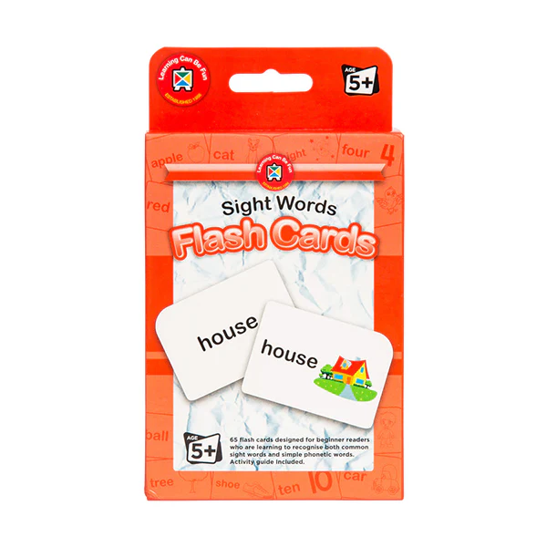 Learning Can Be Fun Flash Cards - Sight Words