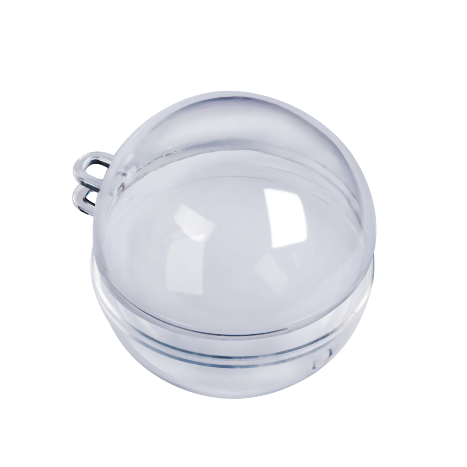 Make A Merry Christmas Plastic Fillable Bauble 60mm 4 Pack - Image 6