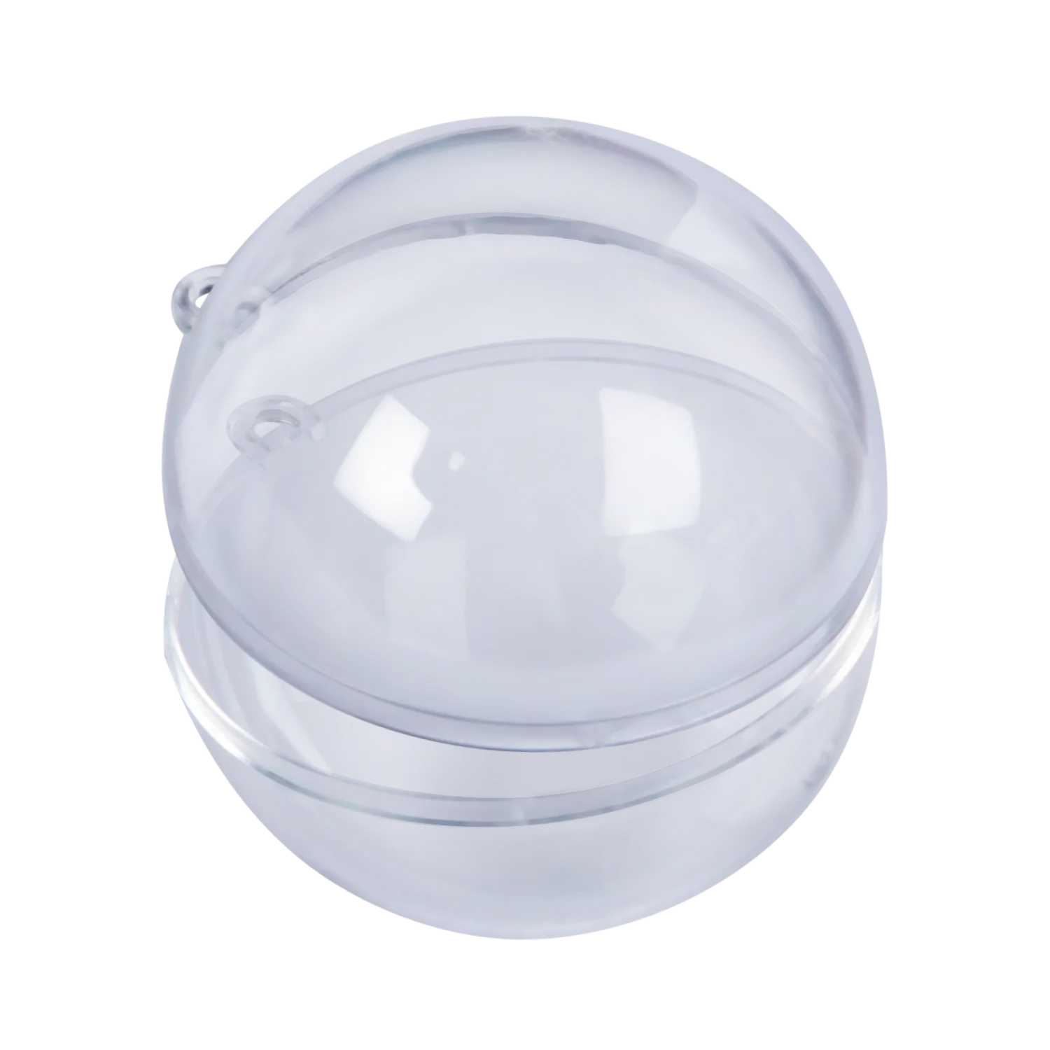 Make A Merry Christmas Plastic Fillable Bauble 80mm 4 Pack - Image 6