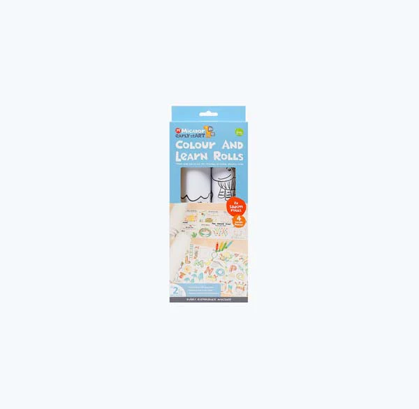 Micador early stART Colour and Learn Rolls, 2 Pack