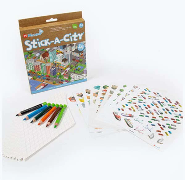 Micador Stick-A-City Activity Pack - Image 2