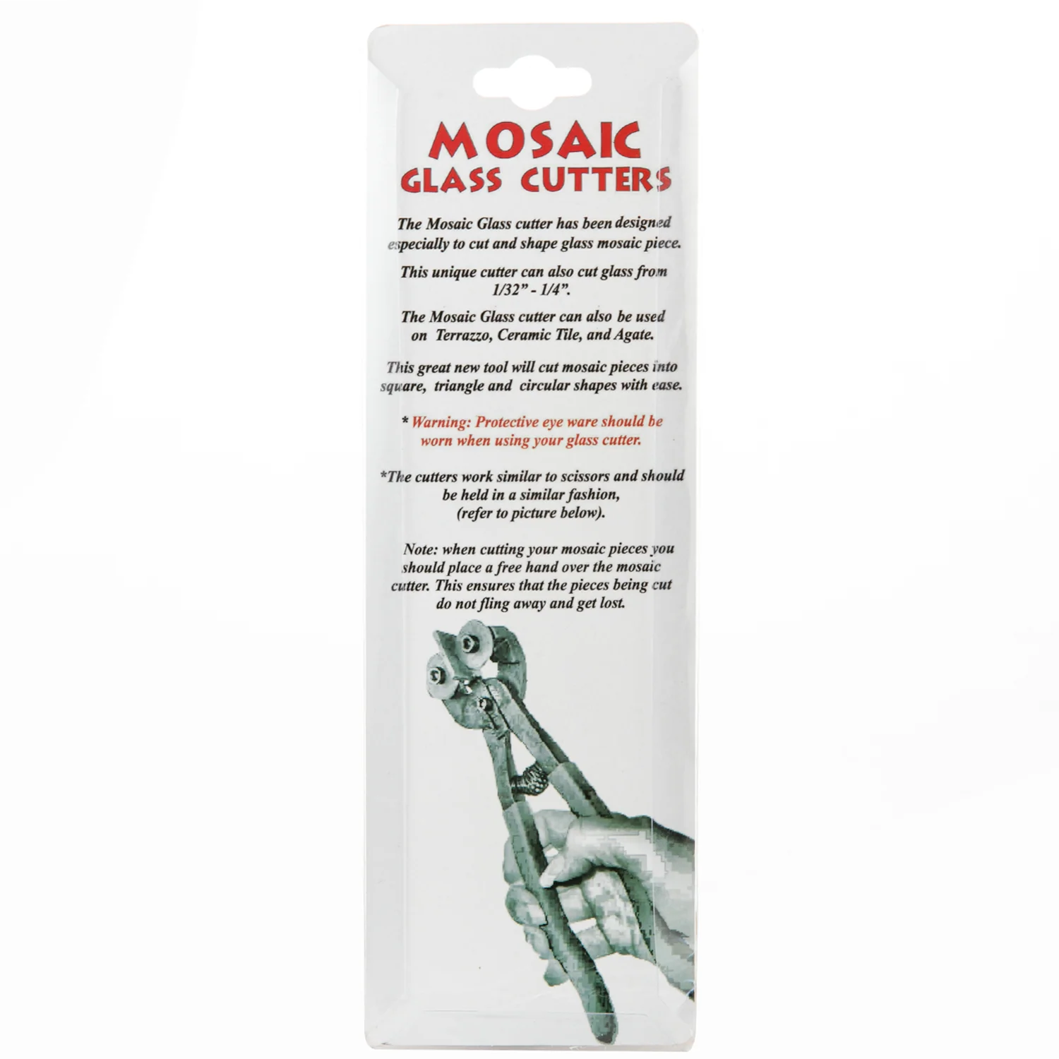 Mosaic Glass Nipper Cutter - Image 4
