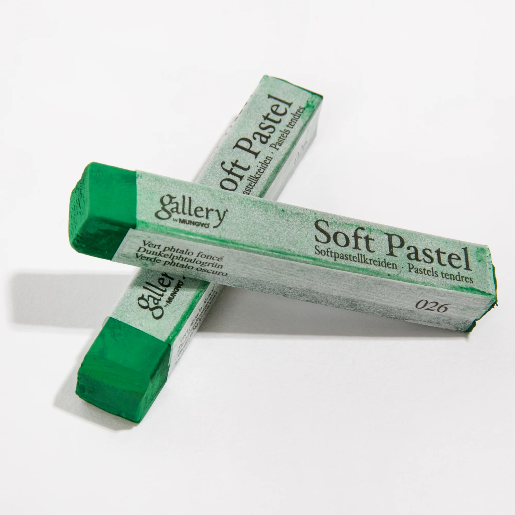 Mungyo Gallery Soft Artist Pastel Dark Phtalo Green 026 6pk - Image 4