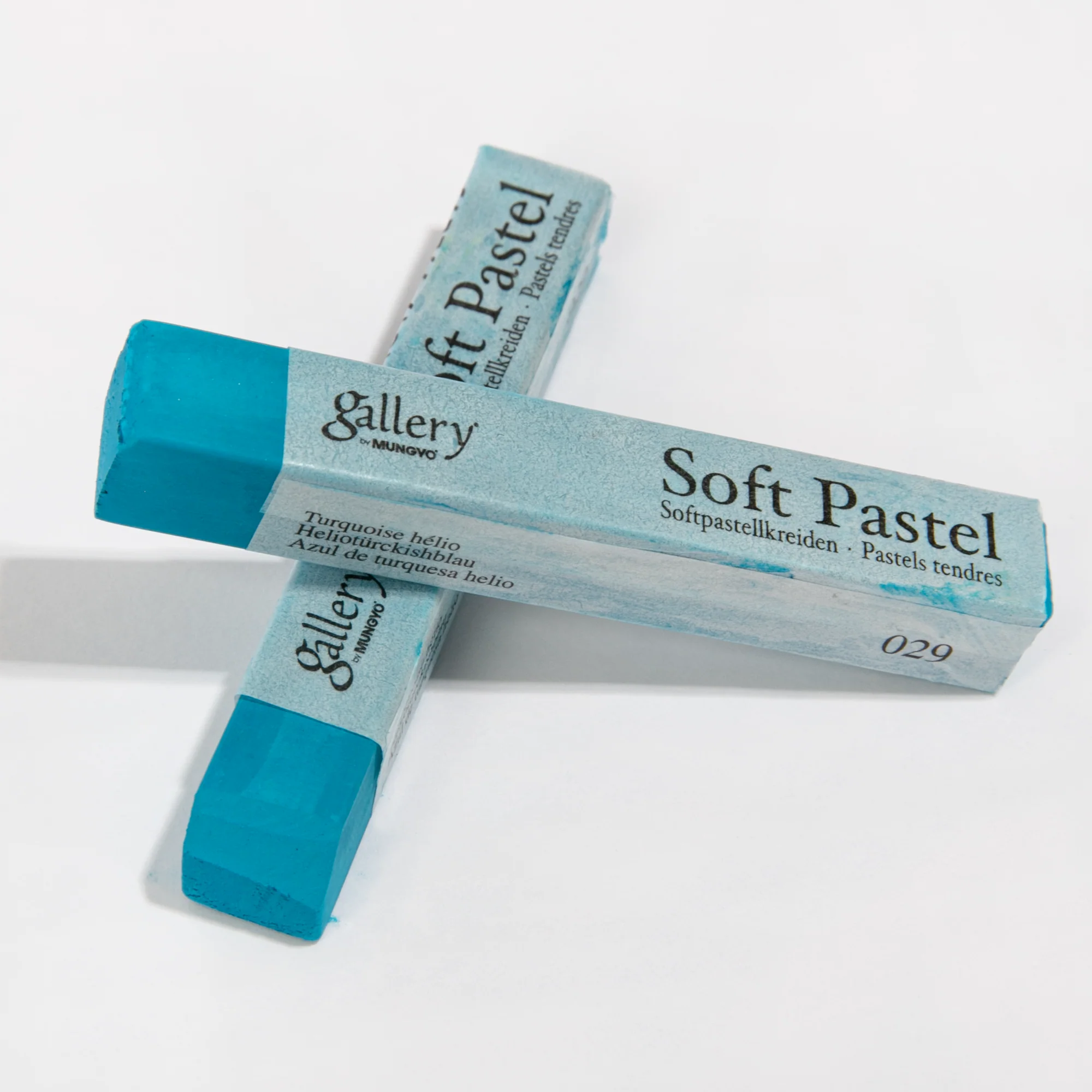 Mungyo Gallery Soft Artist Pastel - Helio Turquoise 029 - Image 4