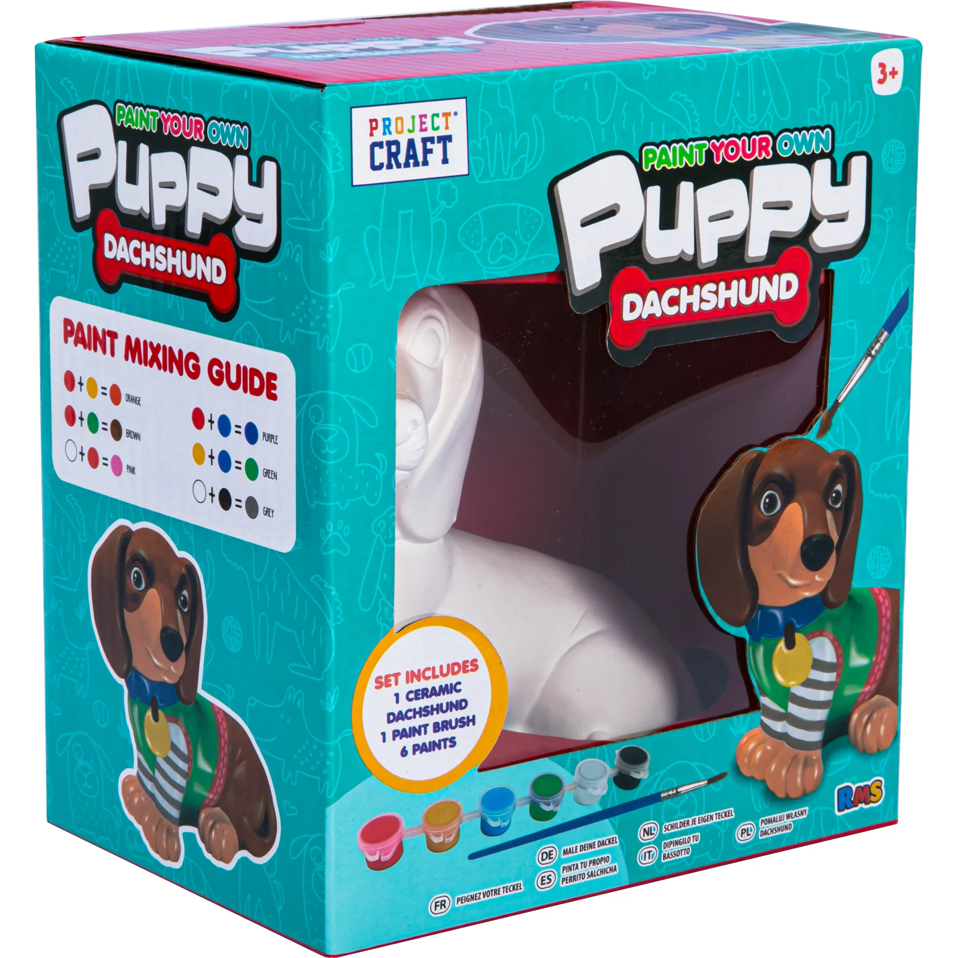 Paint Your Own Plaster Daschund - Image 4
