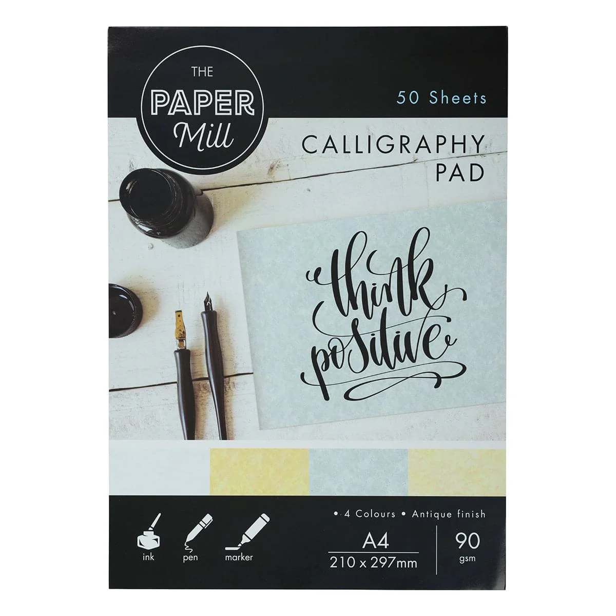 The Paper Mill A4 Calligraphy Pad 50 Sheets