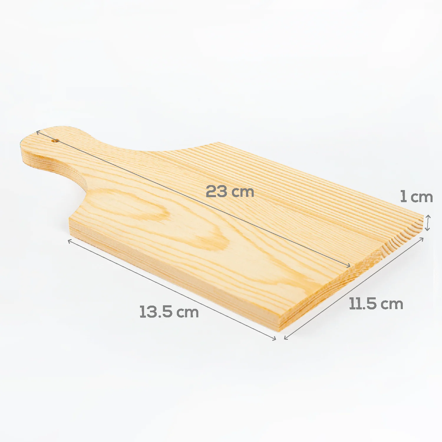 Urban Crafter Pine Paddle Board 23x11.5x1cm - Image 4